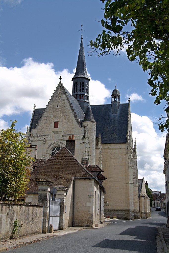 Montrésor Montresor Frankrijk Les Plus Beaux Villages de france Indre Loire departement Indre-et-Loire Touraine Centre chateau kasteel kerk eglise
